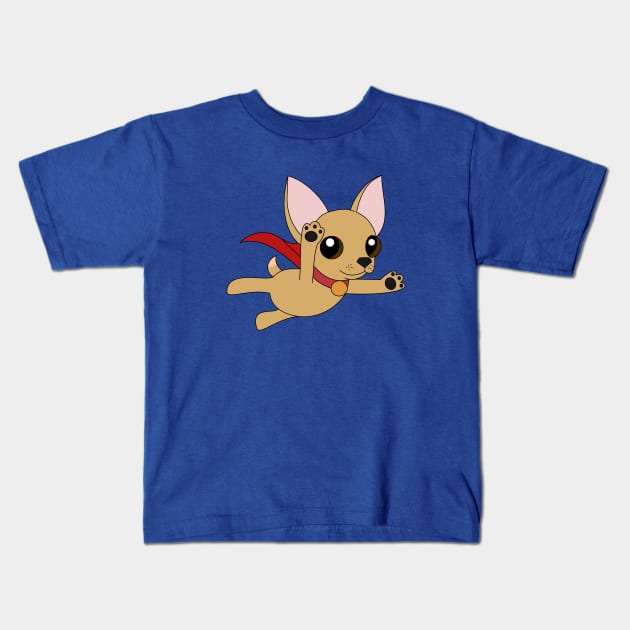 Super Chihuahua! Kids T-Shirt by The Lemon Stationery & Gift Co